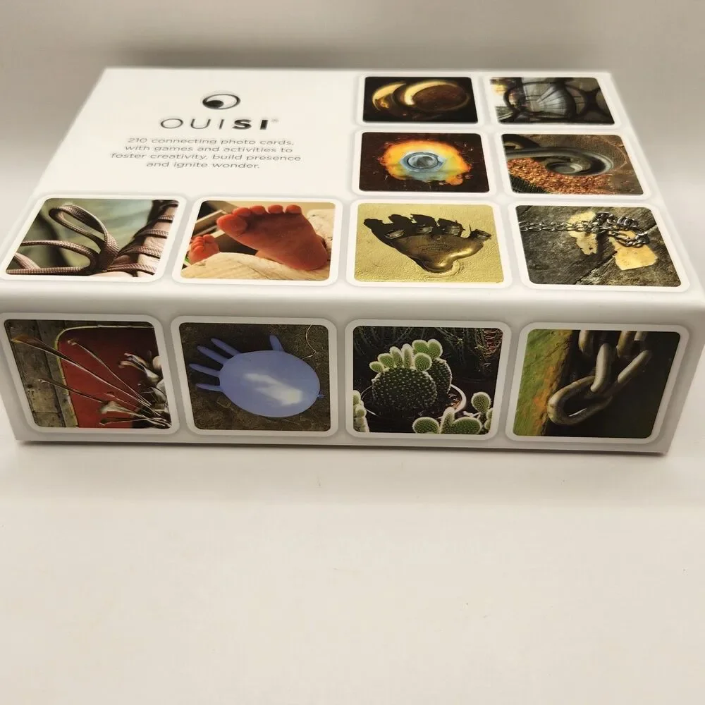 OuiSi Original Games Of Visual Connection COMPLETE 210 Connecting Photo Cards